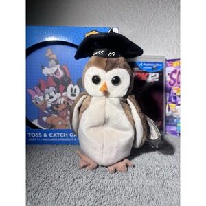 Ty Wise Owl Beanie Baby • Rare Tag Errors Retired 1997/1998
